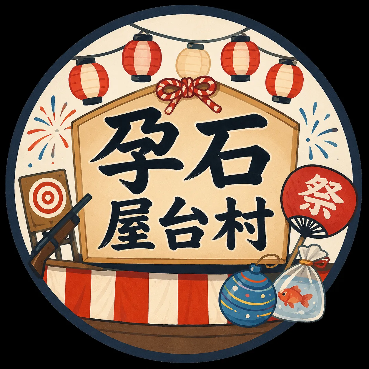 孕石屋台村