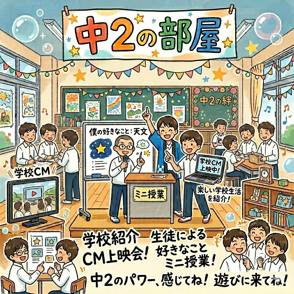 中2の部屋